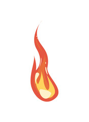 nice flame illustration