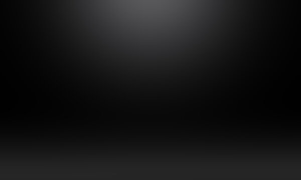 Black and white smooth gradient background or texture background