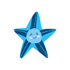 blue star fish