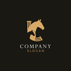 horse logo design