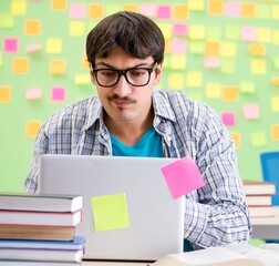 Student with many conflicting priorities