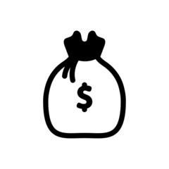Savings Icon - Vector Illustration .