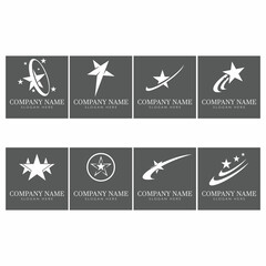 Star icon Template vector illustration design