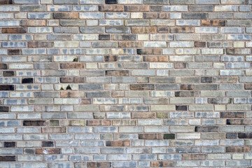 Background from a gray brick wall