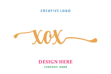 XOX lettering logo is simple, easy to understand and authoritative