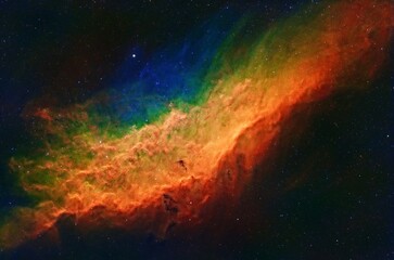 Obraz na płótnie Canvas The California Nebula, NGC1499, emission nebula