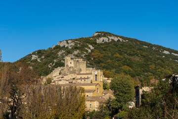 Fototapeta na wymiar Frankreich in der Ardèche. Eine Reise im November