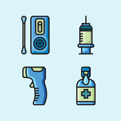 Covid 19 icon Set 5