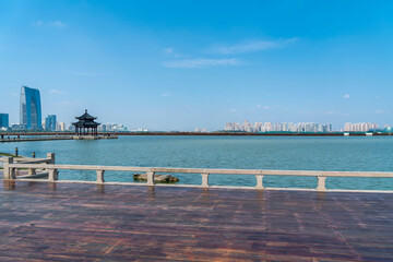 Fototapeta na wymiar Yanggongdi, Jinji Lake, Suzhou