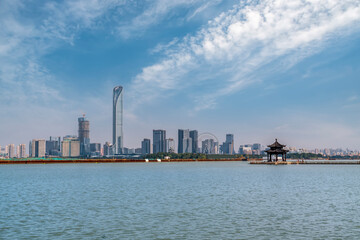 Obraz premium Yanggongdi, Jinji Lake, Suzhou