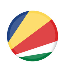 National Seychelles flag, official colors and proportion correctly. National Seychelles flag. Vector illustration. EPS10. Seychelles flag vector icon, simple, flat design for web or mobile app.