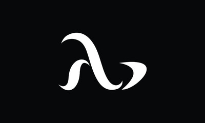 Letter AC minimal icon - Vector Design