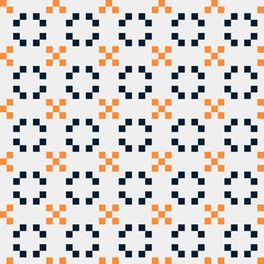 Abstract Cross Pattern generative computational art illustration
