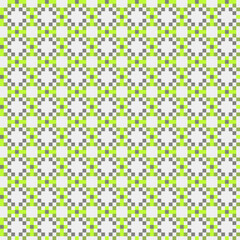Abstract Cross Pattern generative computational art illustration