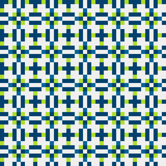 Abstract Cross Pattern generative computational art illustration