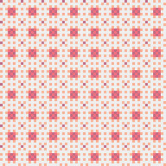 Abstract Cross Pattern generative computational art illustration