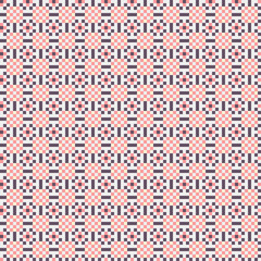 Abstract Cross Pattern generative computational art illustration