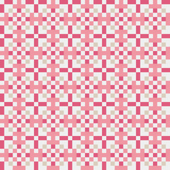 Abstract Cross Pattern generative computational art illustration