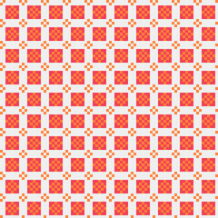 Abstract Cross Pattern generative computational art illustration