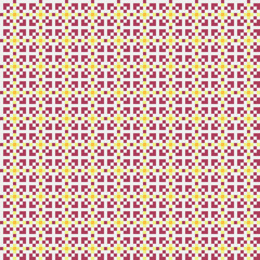 Obraz premium Abstract Cross Pattern generative computational art illustration
