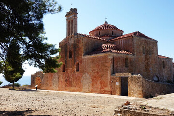 Greece. The church of the Fortress of Pylos