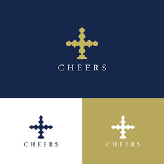 Cheers Casino Game logo design
