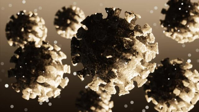 realistic footage of the severe acute respiratory covid-19