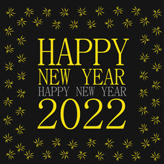 happy new year 2022 © artist_panel