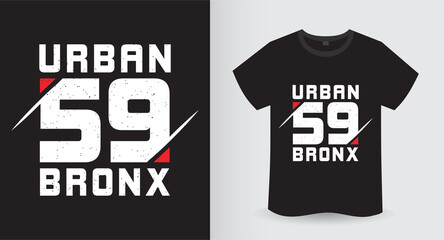 Urban fifty nine bronx t-shirt design