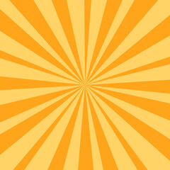 Sunlight abstract background. Orange and brown color burst background.