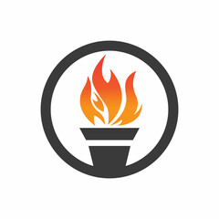 Simple Torch Logo