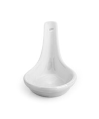 ceramic spoon isolated on white background