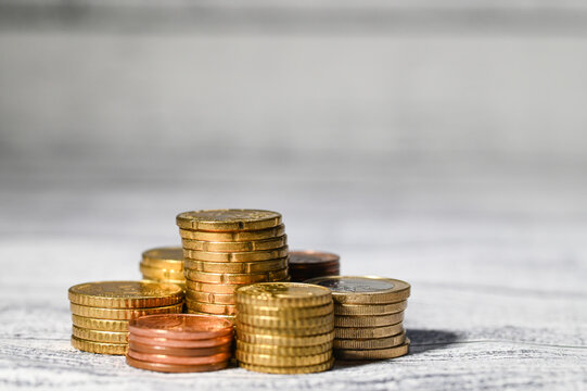 euro dollars argent riche banque piece monnaie change  salaire