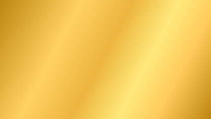 Abstract gold blurred gradient background. Smooth metallic background for Christmas holiday, valentine or wedding event.