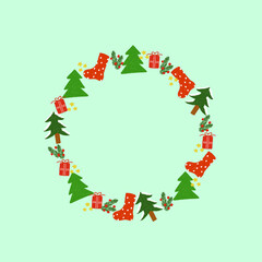 크리스마스 일러스트 테두리