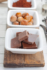 Christmas dessert ingredients