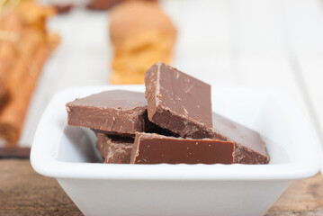 Christmas dessert ingredients