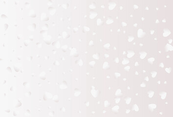 Fototapeta na wymiar Valentine's day hearts vector isolated on white background.