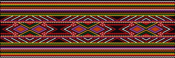 Poster Boho Style  Folk ornament, national pattern, ethnic embroidery, ornamental texture, traditional geometric motives of the tribes of the African continent.