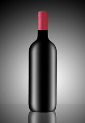 dark wine bottle