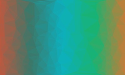 Fototapeta premium vibrant abstract geometric background with poly pattern