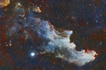 Witch Head Nebula, IC 2118, Extremely faint reflection nebula
