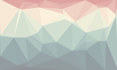 Obraz premium vibrant colorful geometric background with mosaic design