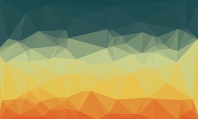 Fototapeta premium vibrant abstract colorful polygonal background