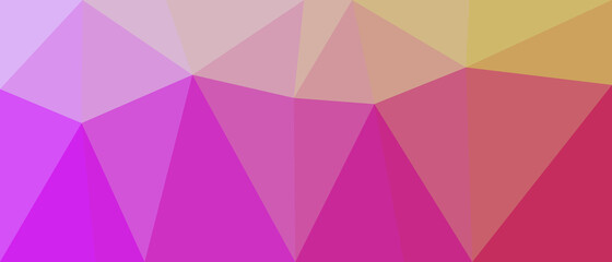 Abstract low poly background colorful gradient. Usable for background or wallpaper