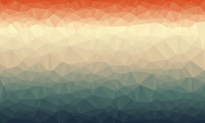 vibrant minimal multicolored polygonal background