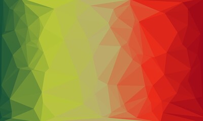Obraz premium vibrant colorful geometric background with mosaic design