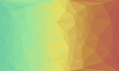 vibrant colorful geometric background with mosaic design