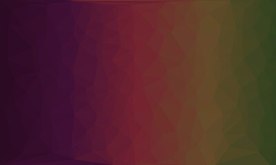 Obraz premium vibrant creative prismatic background with polygonal pattern