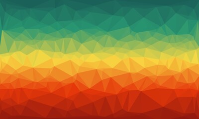 vibrant minimal multicolored polygonal background